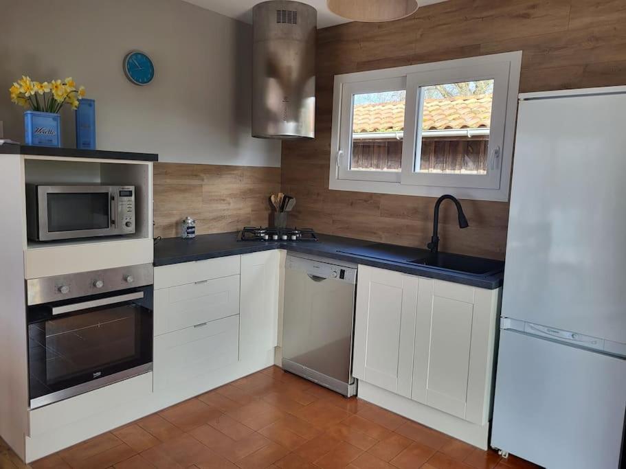 La Petite Landaise Villa Sanguinet Bagian luar foto